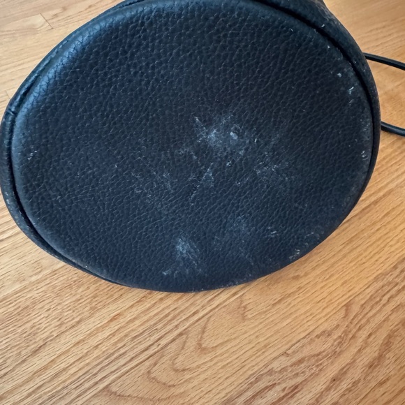 Building Block Bucket Bag in Pebbled Black - Picture 4 of 4